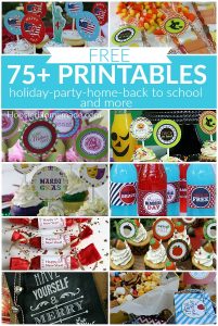 Free Printables - Hoosier Homemade