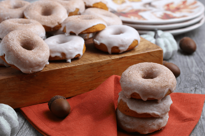 pumpkin donuts