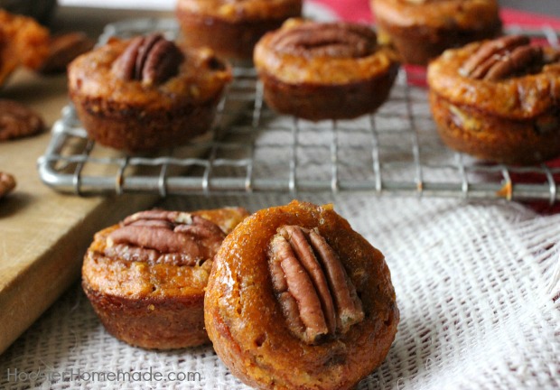 Pumpkin Pecan Pie Bites