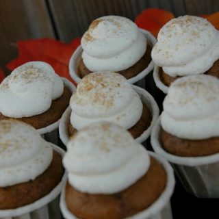 Pumpkin Pie Cupcake Bites