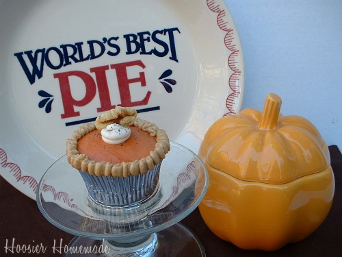 Pumpkin Pie Cupcakes for The Cupcake Challenge