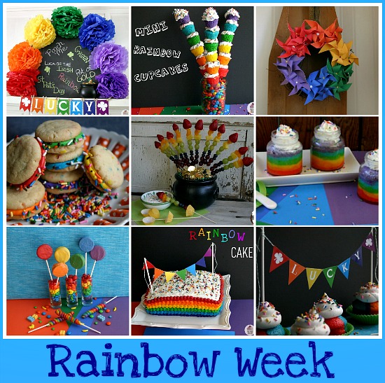 Rainbow Recipes and Ideas: Inspiration Sunday