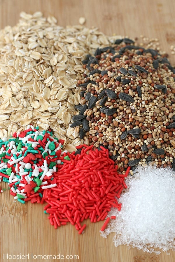 How To Make Reindeer Food - A Dab of Glue Will Do