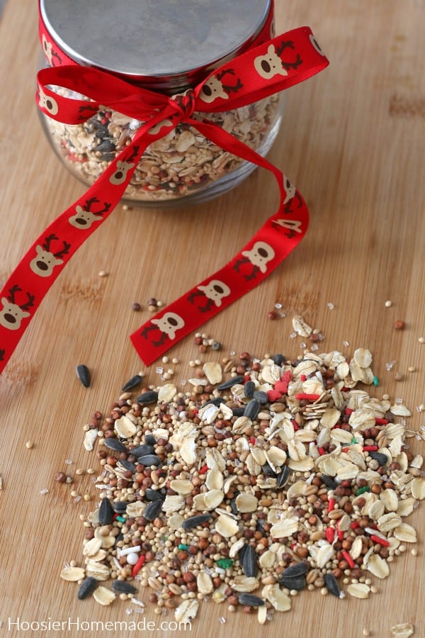 How To Make Reindeer Food - A Dab of Glue Will Do