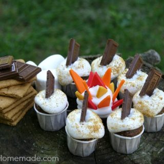 S’Mores Cupcake Bites