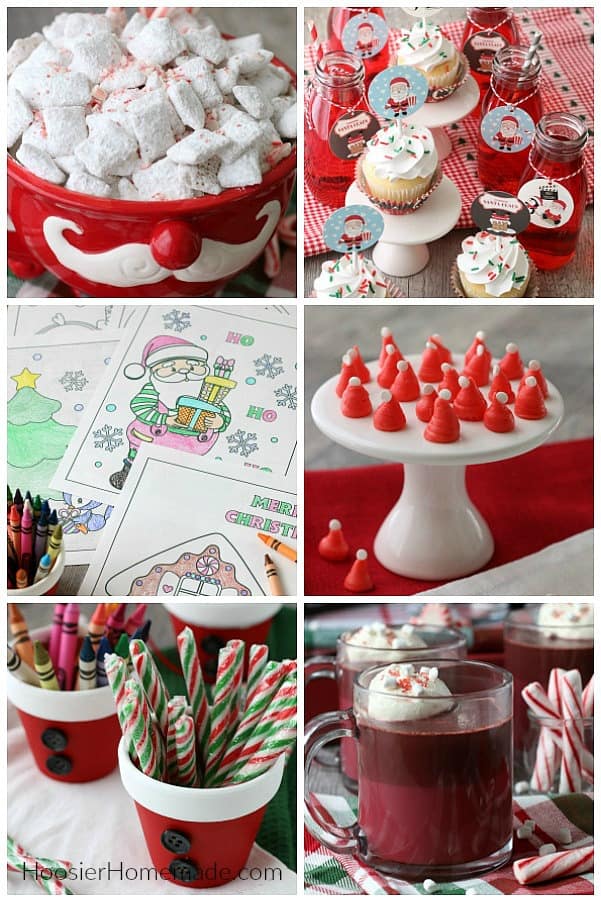 Santa Themed Treats and Crafts