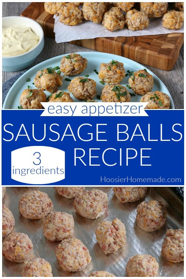 Sausage Balls Recipe - Hoosier Homemade