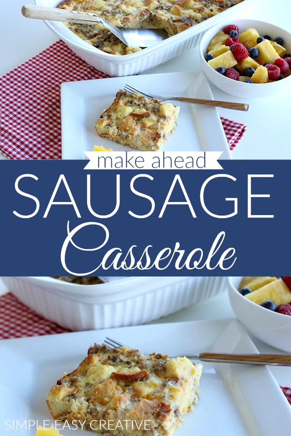Sausage Breakfast Casserole