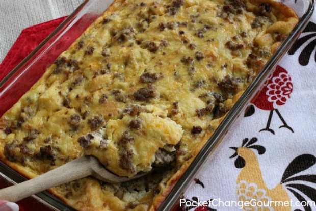 Breakfast Casserole with Sausage: Homemade Holiday Inspiration