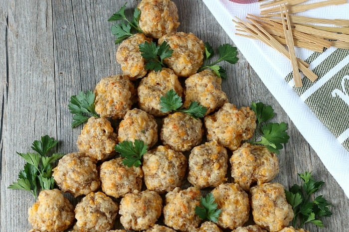 Christmas Appetizer Sausage Balls