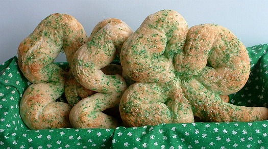 St. Patrick’s Day Food: Irish Soda Bread and Shamrock Pretzels