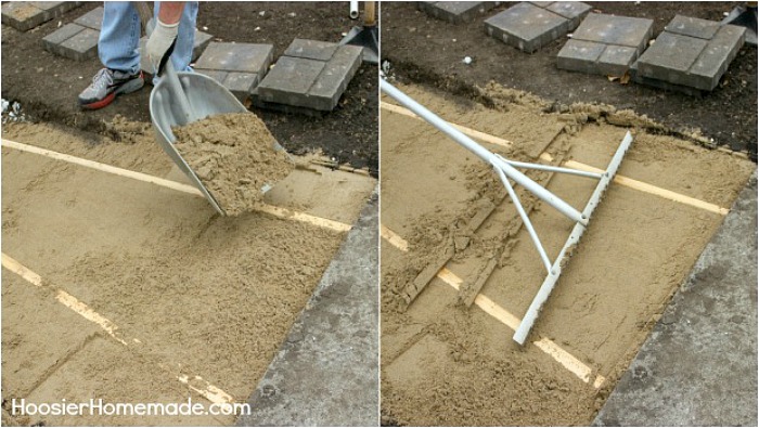 Sand for Walkway