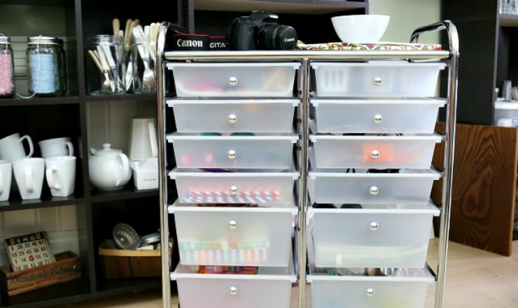 Simple Craft Organizing