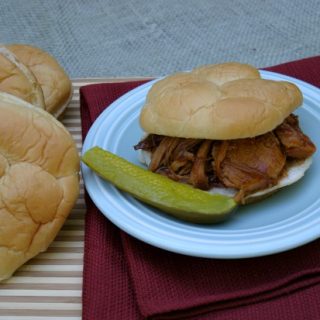 Slow Cooker Barbecue Pork Sandwiches
