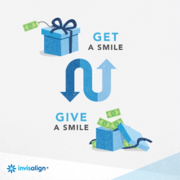 Smile It Forward with Invisalign:$500 Sweepstakes