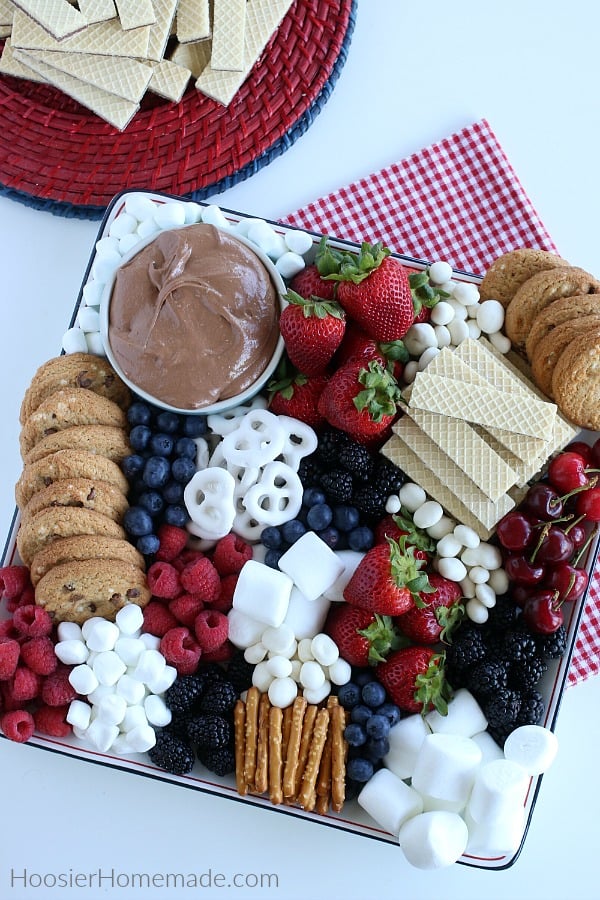 Patriotic Dessert Board