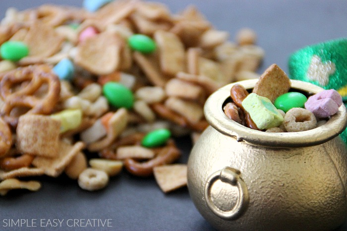 Snack Mix with Lucky Charms Cereal, Candy and more