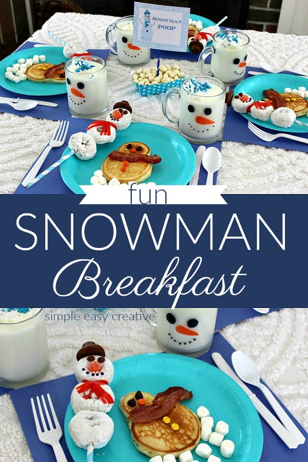 Snowman Breakfast