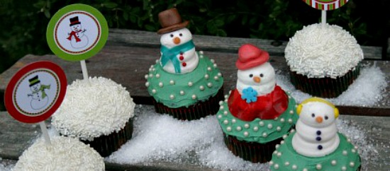 Christmas Cupcakes Round-up