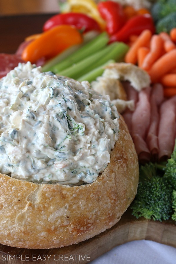 Knorr Spinach Dip - Hoosier Homemade