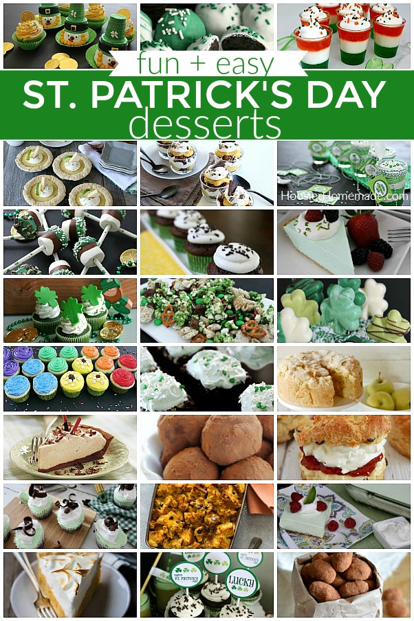 St. Patrick's Day Desserts