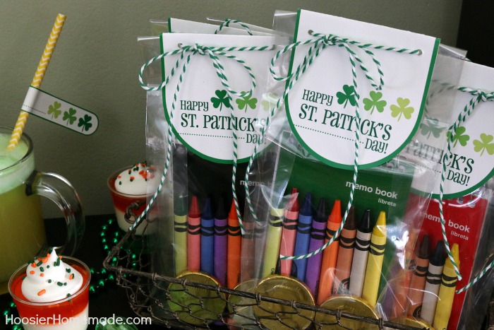 St. Patrick's Day Treat Bags with FREE Printable