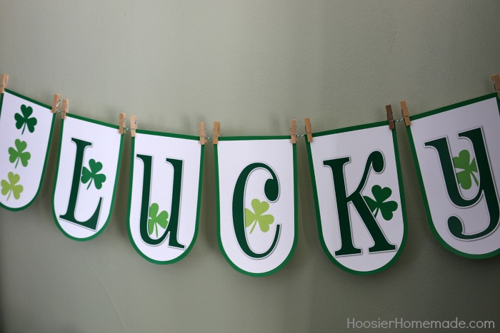 St. Patrick's Day Party Banner