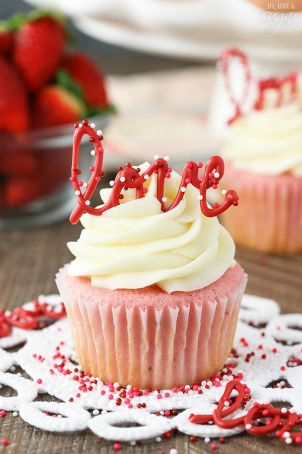 Strawberry Cupcakes