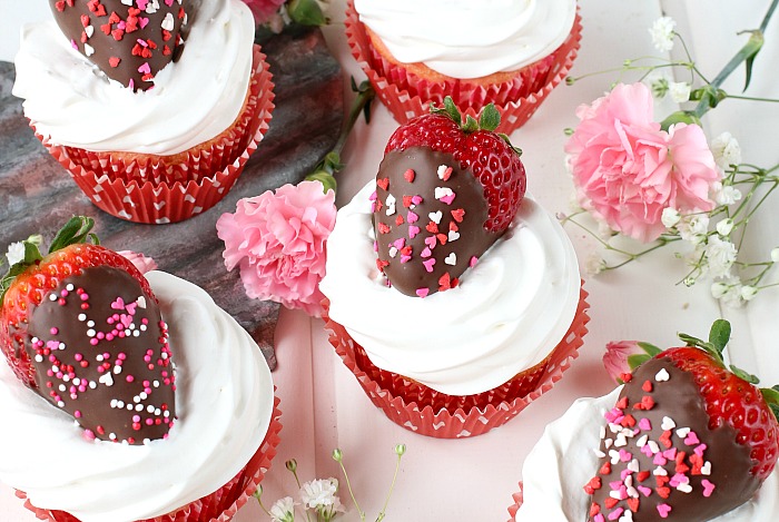 Strawberry Cupcakes