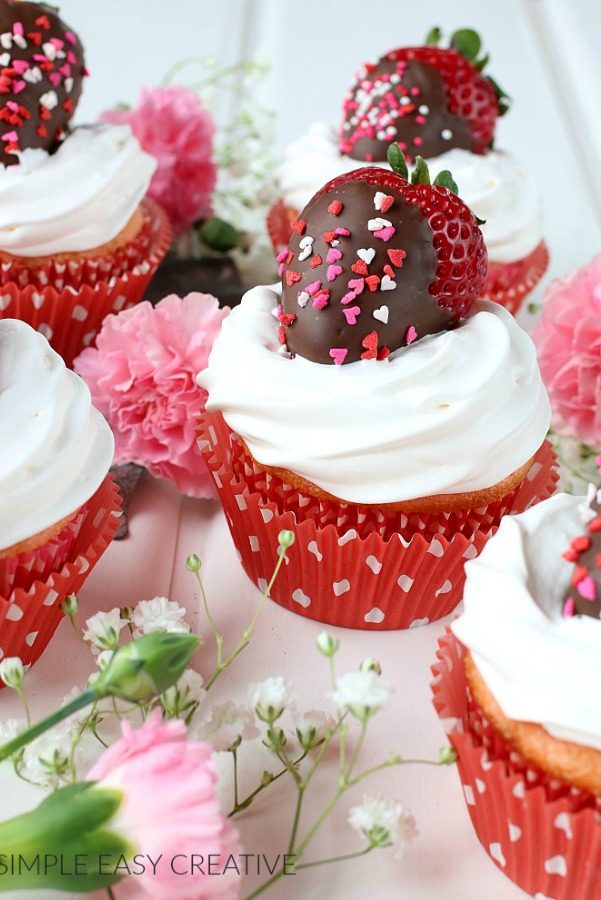 Strawberry Cupcakes