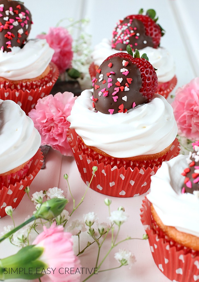 Strawberry Cupcakes