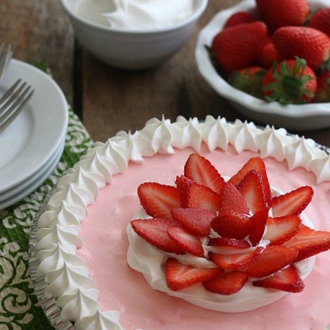 Strawberry Cream Pie