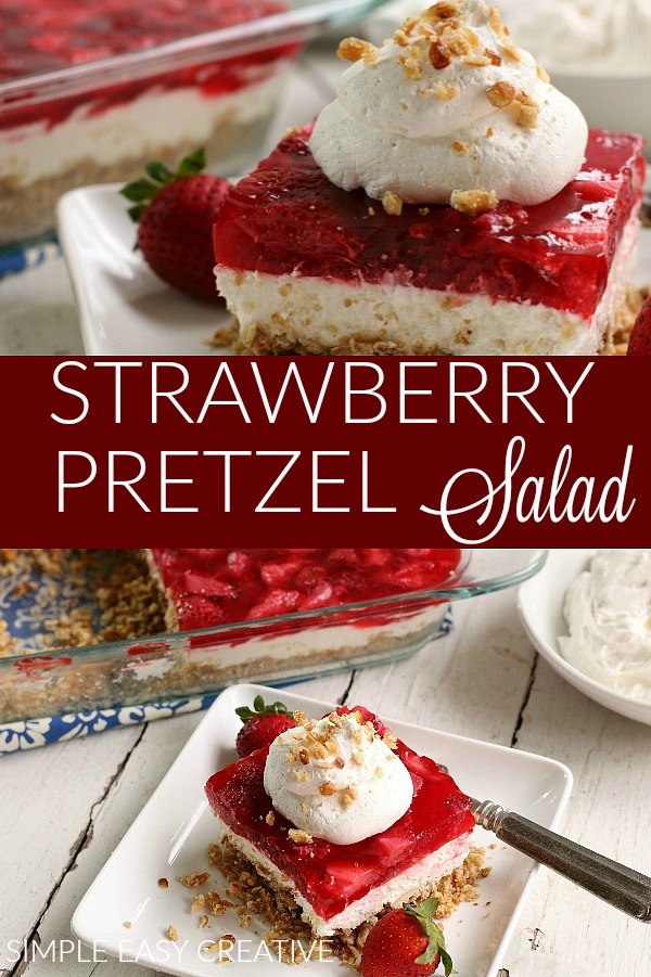 Strawberry Pretzel Salad Recipe