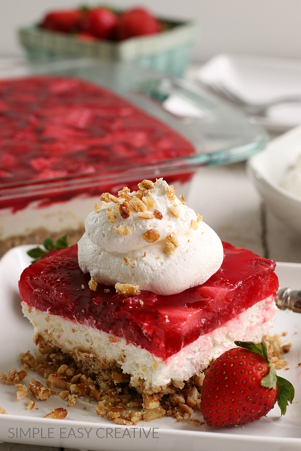 Strawberry Pretzel Salad