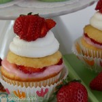 Strawberry Shortcake Cupcakes - Hoosier Homemade