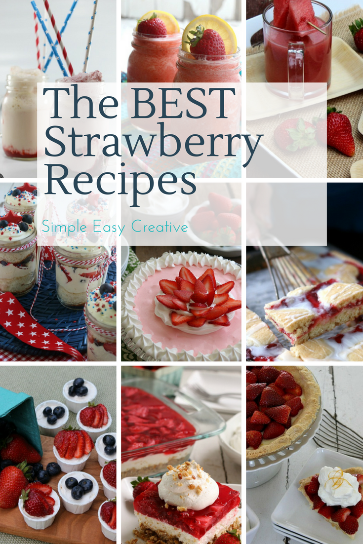 The Best Strawberry Recipes - Hoosier Homemade