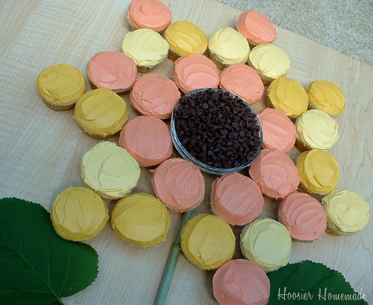 Sunflower Cupcakes