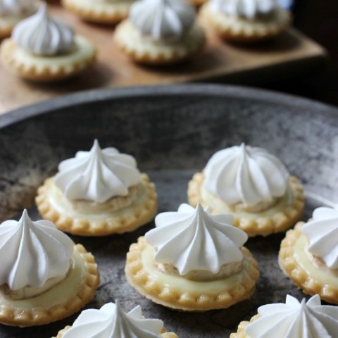 Sweet Cream Banana Tartlets