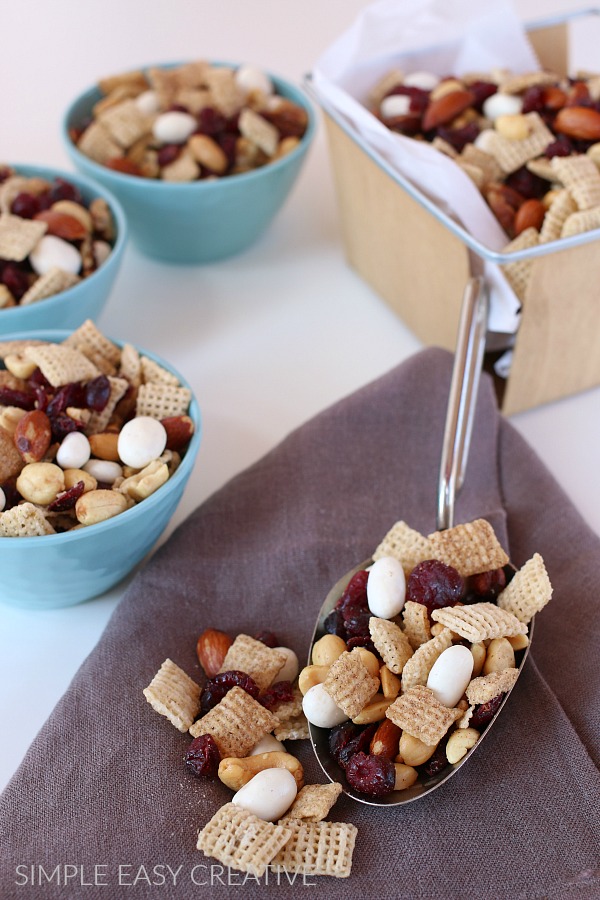 Sweet and Salty Snack Mix - The Happier Homemaker