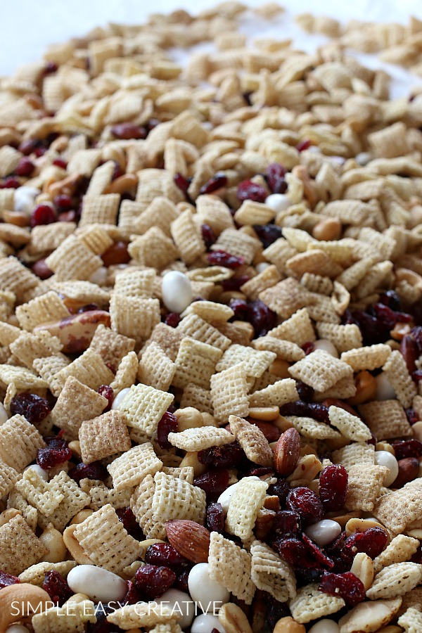 Sweet and Salty Snack Mix - The Happier Homemaker