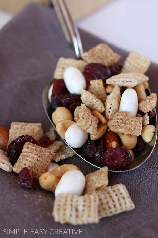 Sweet and Salty Snack Mix - The Happier Homemaker