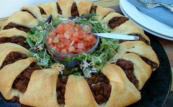 Taco Ring and Our Menu Plan