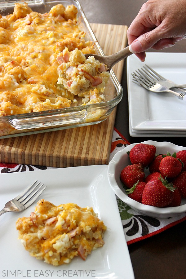 tater tot casserole breakfast 18x4x28 cm