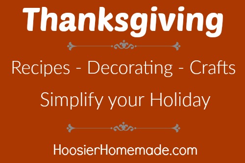 Thanksgiving Dessert - Hoosier Homemade