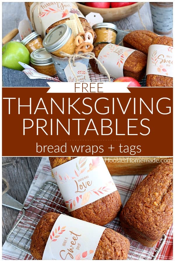 Homemade Bread Wrapper with Free Printable