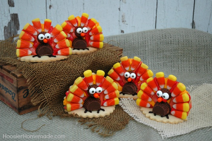 Thanksgiving Turkey Cookies