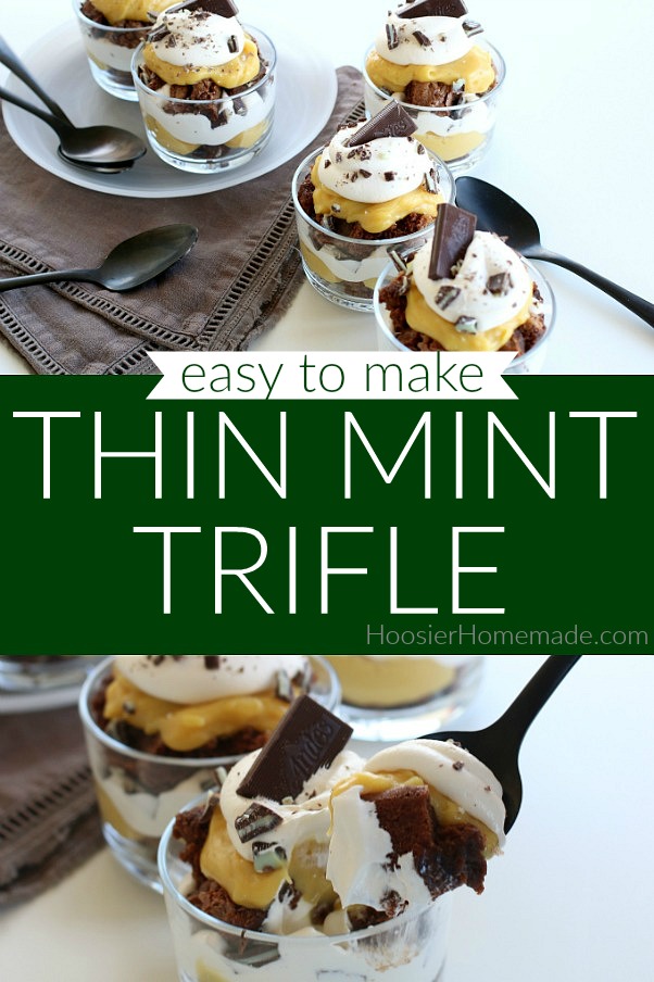 Thin Mint Trifle Dessert