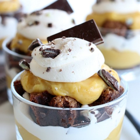 Chocolate Mint Trifle