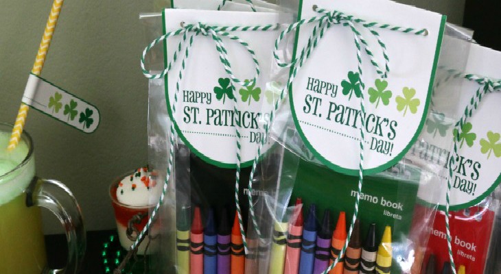 Treat Bags with St. Patrick’s Day Printables