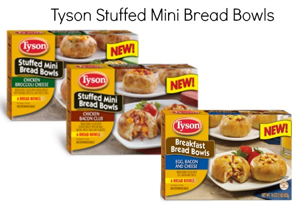 Tyson Stuffed Mini Bread Bowls